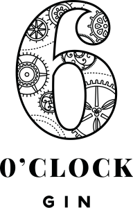 6 O'clock Gin - Logo (Black)